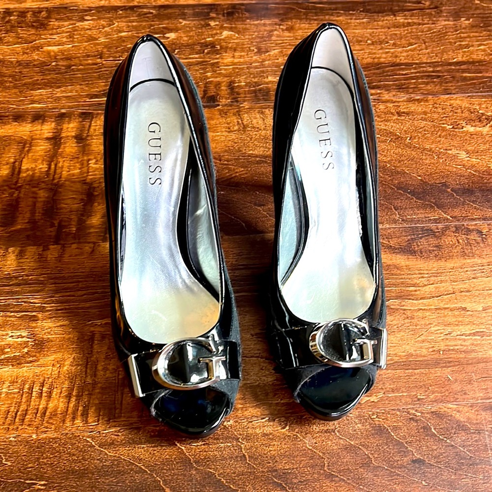 Guess Open Toe High Heels